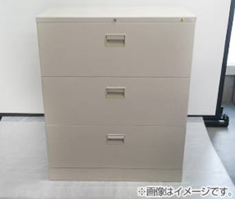 ラテラル3段キャビネット